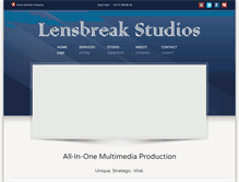 Tablet Screenshot of lensbreak.com